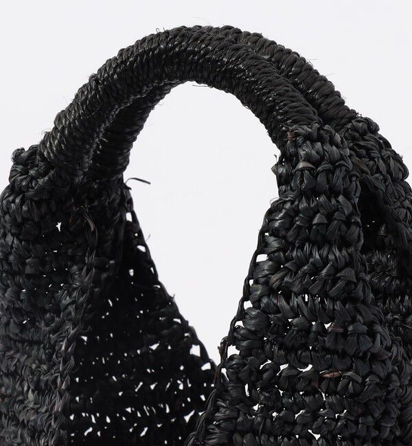 SOULEIADO「SOULEIADO ラフィアミニトートバッグ」|かごバッグ|