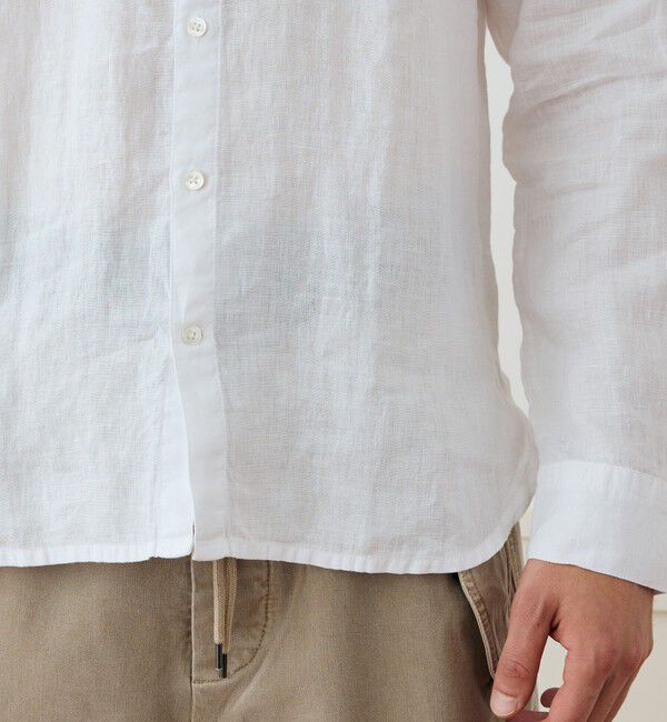 JAMES PERSE「ライトウェイトリネン スタンダードシャツ MKO3652」|シャツ・ブラウス|
