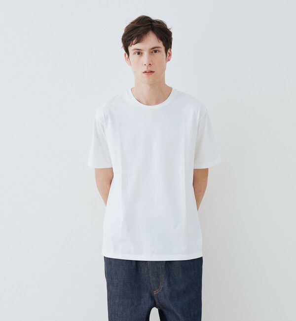 GALERIE VIE「ファインコットン ハーフスリーブTシャツ」|Tシャツ・カットソー|