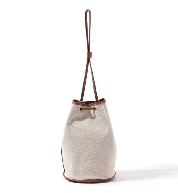 TOMORROWLAND GOODS「【別注】Charles et Charlus ESCALA 巾着バッグ」|ハンドバッグ|41 ライトベージュ