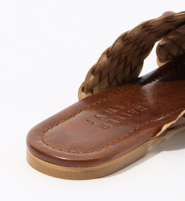 TOMORROWLAND GOODS「JAMIE HALLER ウーブン ストラップ スライドサンダル」|サンダル|