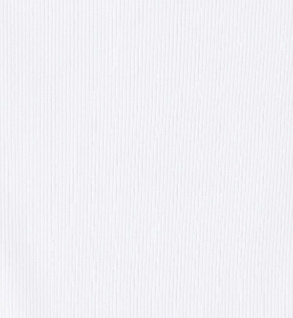 Edition「コットンリブ ボートネックトップス」|タンクトップ|