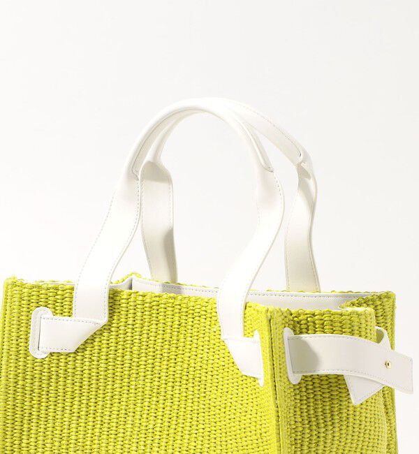 TOMORROWLAND GOODS「TOMORROWLAND ラフィアトートバッグ」|トートバッグ|