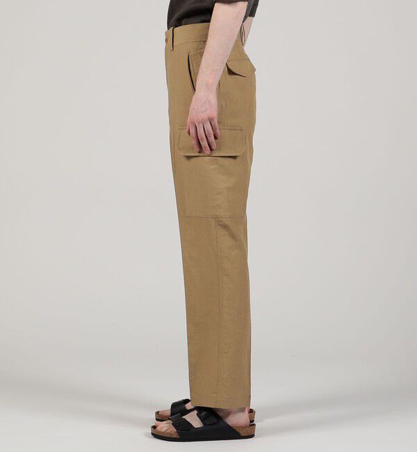 TOMORROWLAND MENS「60リネン カーゴパンツ」|カーゴ|