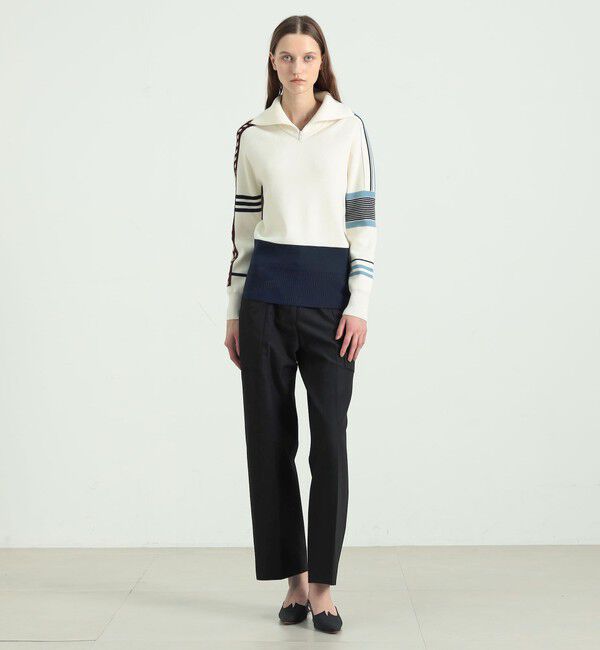 BACCA「ウールサキソニー リラックスワイドパンツ」|その他|