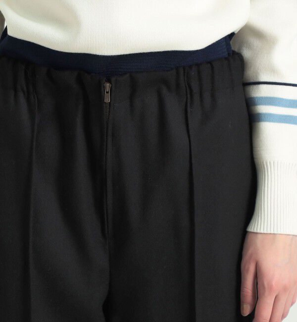 BACCA「ウールサキソニー リラックスワイドパンツ」|その他|