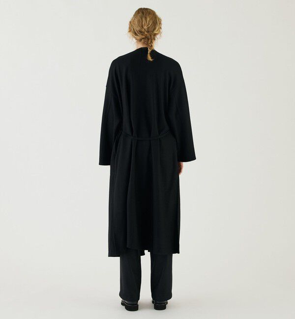 GALERIE VIE「ミルドスムース カラーレスコート」|ノーカラーコート|