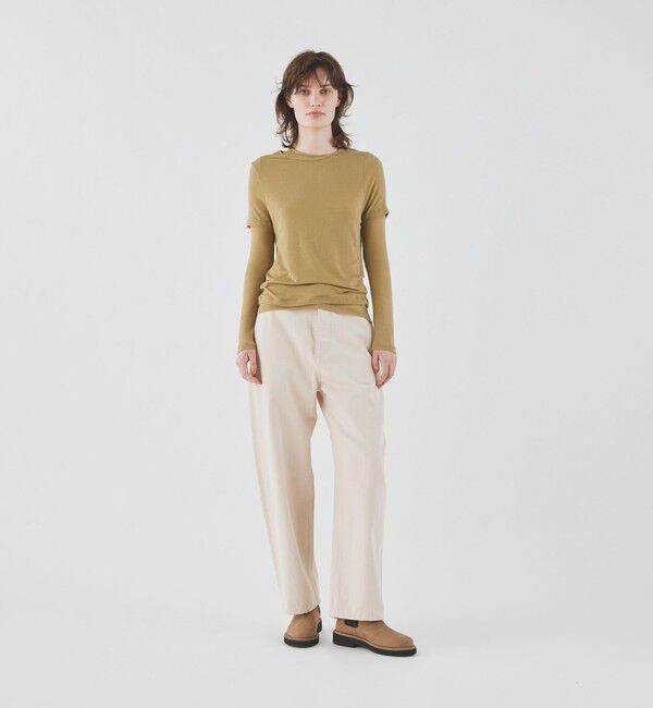 TOMORROWLAND GOODS「【一部別注】 V::ROOM ロングスリーブカットソー」|Tシャツ・カットソー|