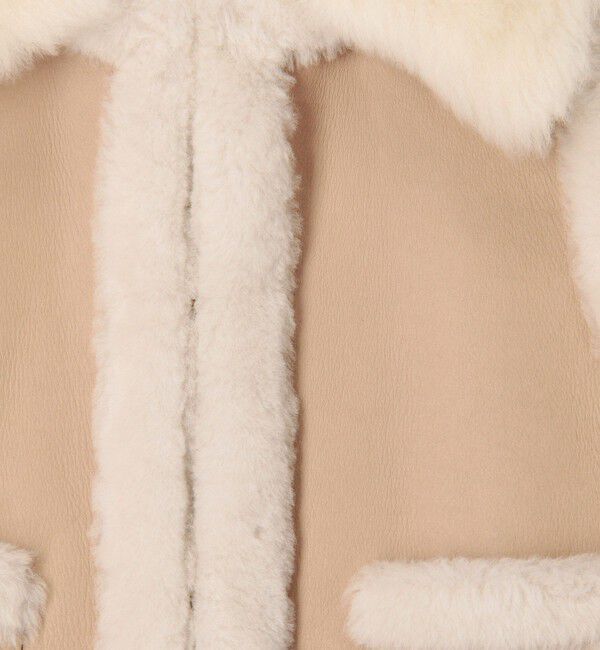 TOMORROWLAND collection「ナッパランムートン リムーバルカラージレ」|ダウンベスト・ベスト|