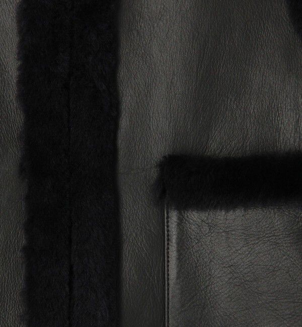 TOMORROWLAND collection「ナッパランムートン リムーバルカラージレ」|ダウンベスト・ベスト|