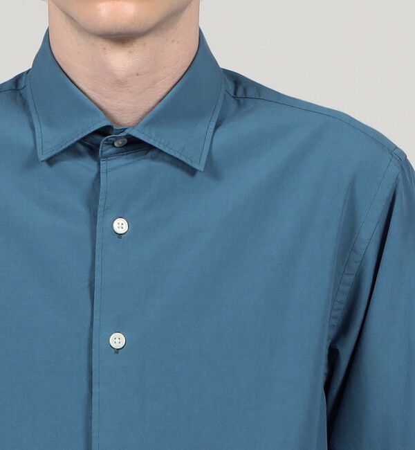 TOMORROWLAND MENS「スビンコットン セミワイドカラーシャツ」|シャツ・ブラウス|