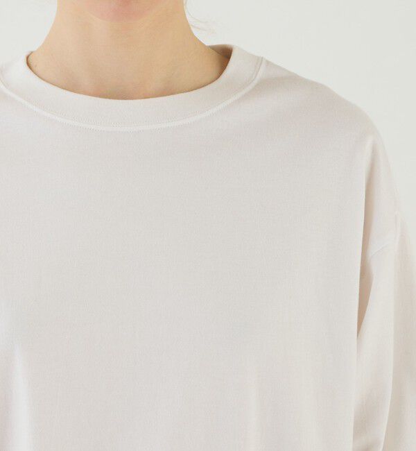 GALERIE VIE「コットンシルクジャージー ロングスリーブプルオーバー」|Tシャツ・カットソー|