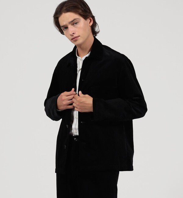 TOMORROWLAND MENS「コットンコーデュロイ シャツブルゾン」|ブルゾン・スタジャン|