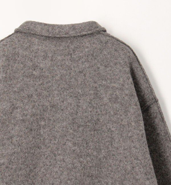 GALERIE VIE「シープジャージー カバーオール ジャケット」|ステンカラーコート|