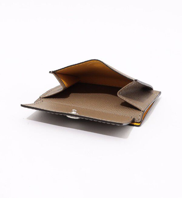 TOMORROWLAND GOODS「【別注】BROOKLYN MUSEUM シュリンクレザー ミニスナップウォレット」|財布|