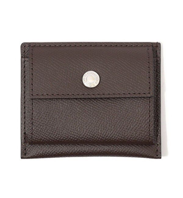 TOMORROWLAND GOODS「【別注】BROOKLYN MUSEUM シュリンクレザー ミニスナップウォレット」|財布|49 ダークブラウン