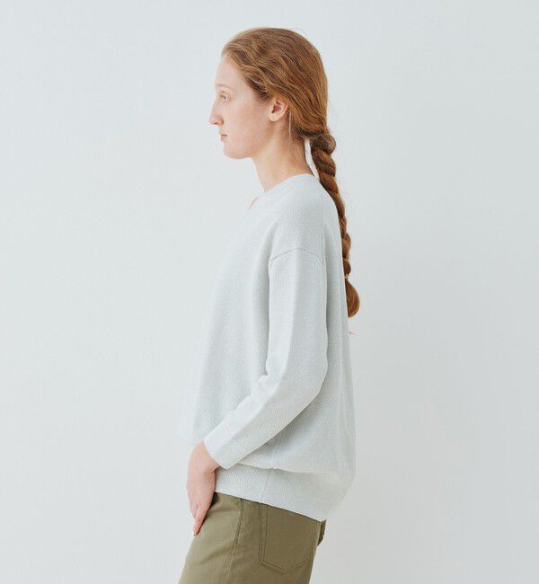 GALERIE VIE「ドライカノコ Vネックプルオーバー」|ニット・セーター|