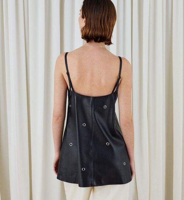 DES PRES「ラムレザーアイレット キャミドレス」|その他|