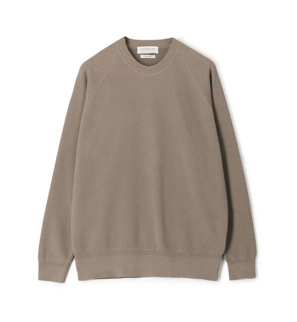 TOMORROWLAND MENS「TOMORROWLAND tricot コットンポリエステル クルーネックニット」|ニット・セーター|45 ベージュ