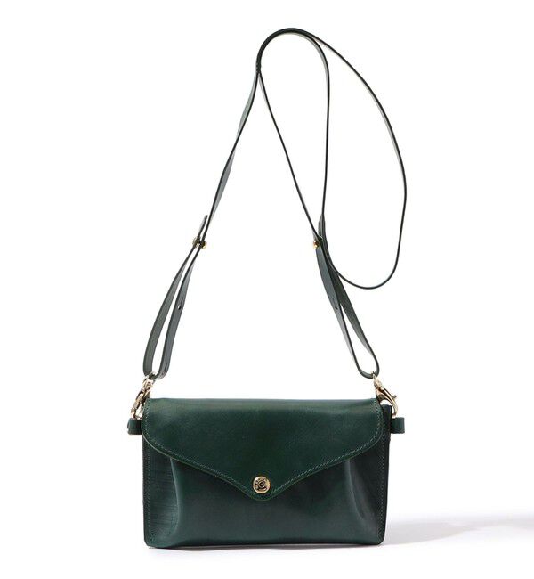 TOMORROWLAND GOODS「GLENROYAL ブライドルレザー ショルダーミニバッグ」|ショルダー・メッセンジャー|