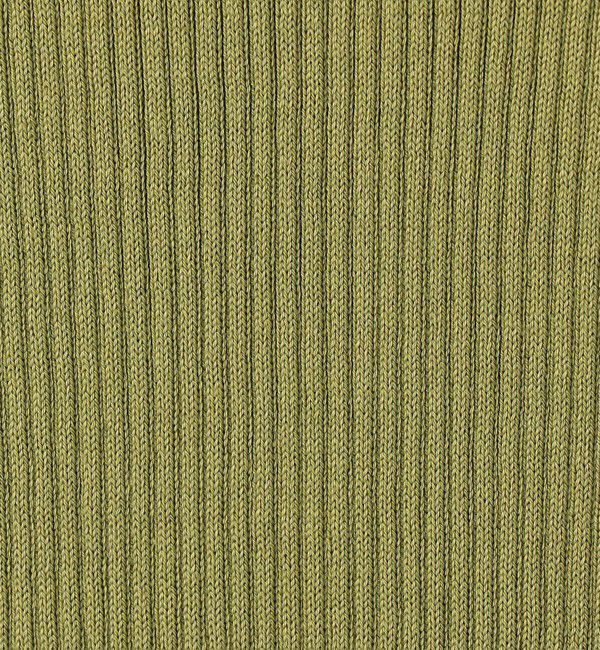 GALERIE VIE「ギザコットンリブ ボートネックプルオーバー」|ニット・セーター|