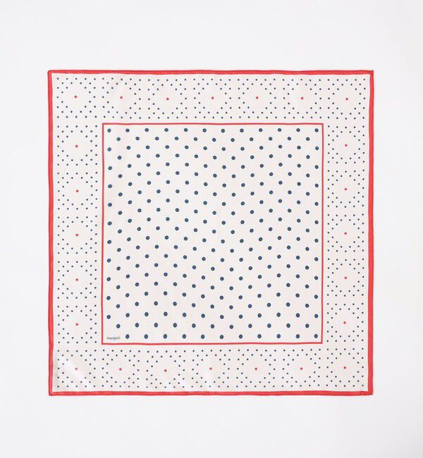 TOMORROWLAND GOODS「manipuri　ジオメドットスカーフ」|バンダナ・スカーフ|