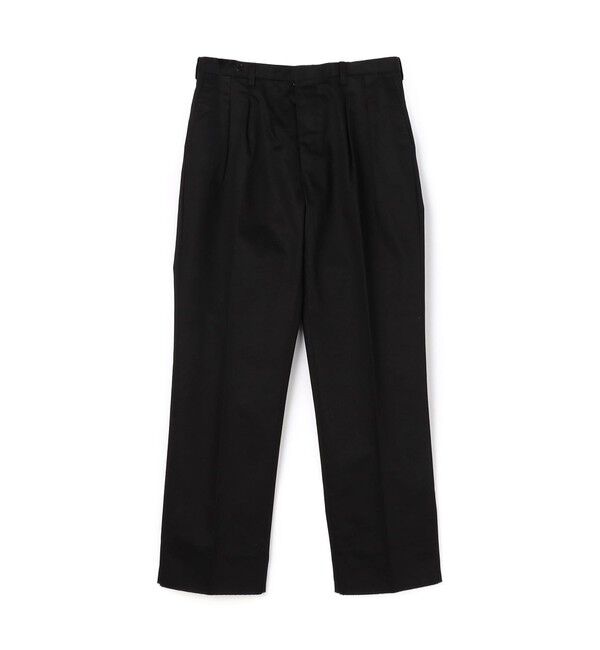 TOMORROWLAND MENS「TOMORROWLAND PILGRIM コットンツイル チノパンツ」|スラックス|19 ブラック