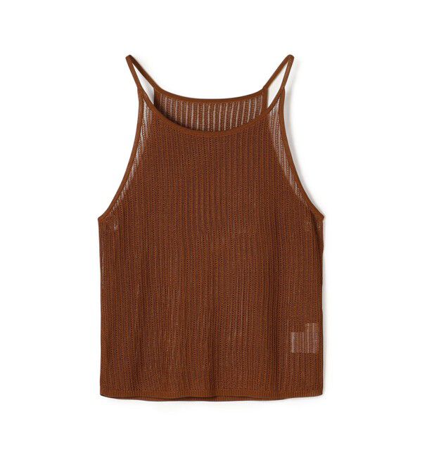 DES PRES「マットレーヨン キャミソール」|キャミソール|47 ブラウン