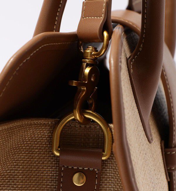 TOMORROWLAND GOODS「L'Avenir レザーコンビ 2wayボストンバッグ」|ボストンバッグ|