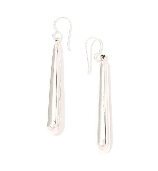 TOMORROWLAND GOODS「NINA&JULES Long Teardrop ピアス」|ピアス|81 シルバー