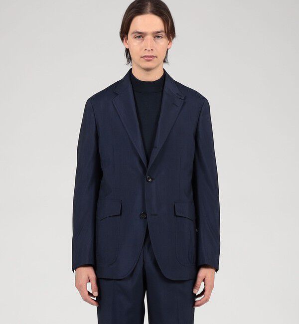 TOMORROWLAND MENS「ウールシルク シューティングジャケット MARZOTTO」|テーラードジャケット|