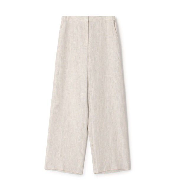 DES PRES「ツイルリネン　セミワイドイージーパンツ」|チノ|14 グレー系