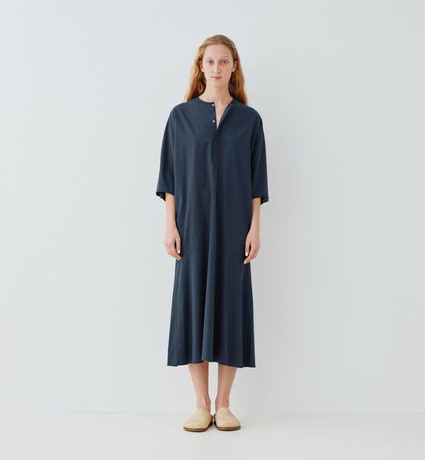 GALERIE VIE「コットンツイル ドルマンスリーブドレス」|ワンピース|