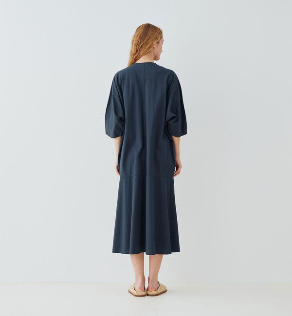 GALERIE VIE「コットンツイル ドルマンスリーブドレス」|ワンピース|