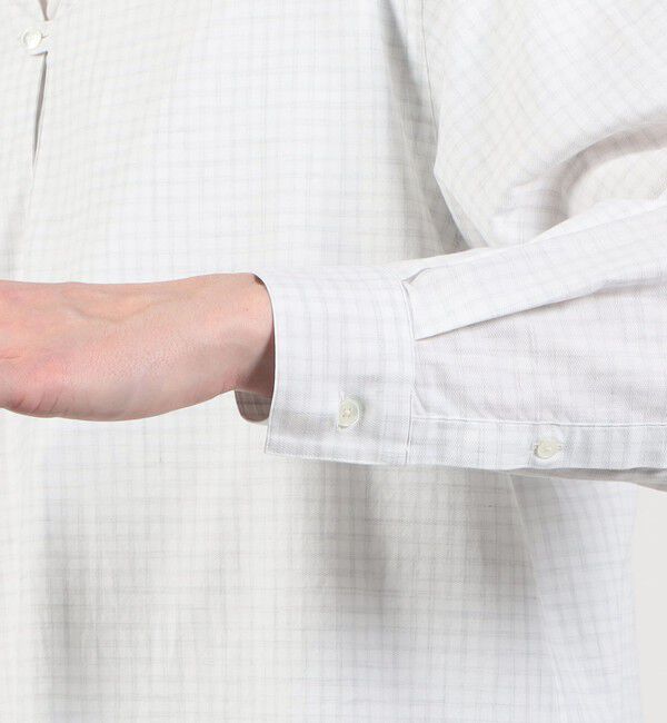 TOMORROWLAND MENS「コットン プルオーバーシャツ」|シャツ・ブラウス|