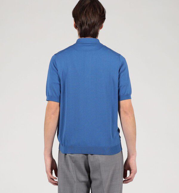 TOMORROWLAND MENS「TOMORROWLAND tricot シルクコットン ニットポロシャツ SESIA」|ニット・セーター|