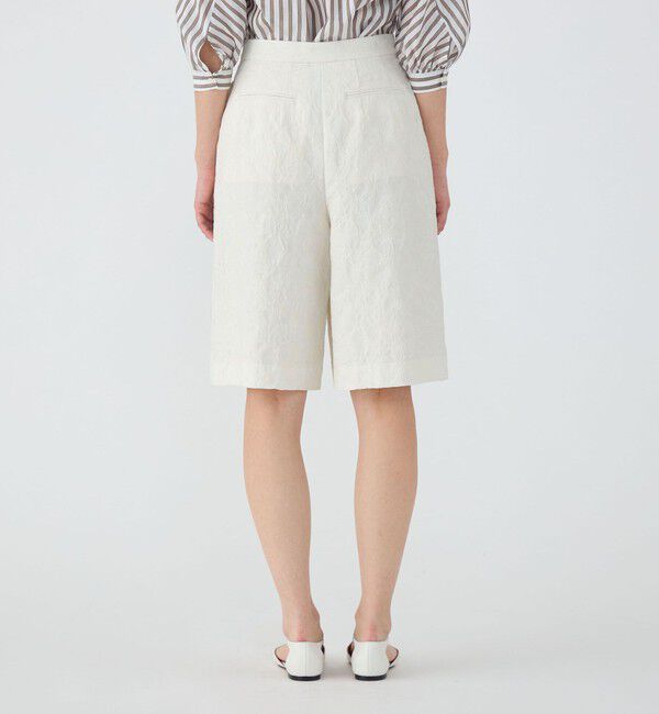 TOMORROWLAND collection「フラワージャカード 2タックキュロット」|キュロット|