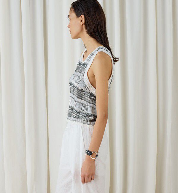 DES PRES「レーヨンタックステッチ タンクトップ」|タンクトップ|