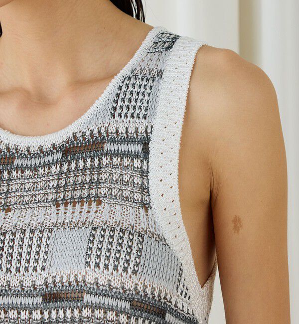 DES PRES「レーヨンタックステッチ タンクトップ」|タンクトップ|