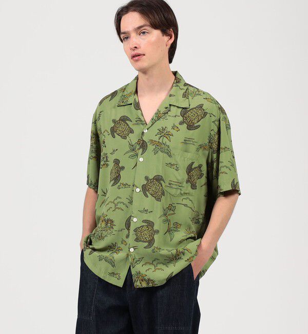 TOMORROWLAND BUYING WEAR「【別注】TWO PALMS レーヨン アロハシャツ」|シャツ・ブラウス|