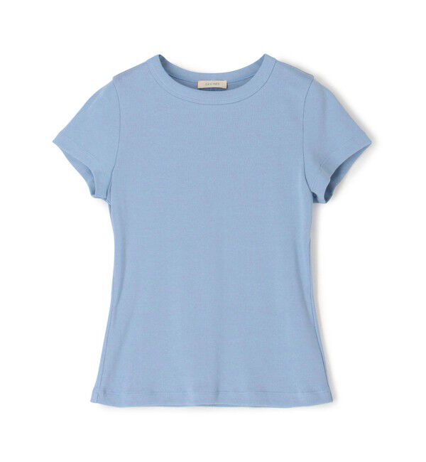 DES PRES「サーキュラーリブ ベビーTシャツ」|Tシャツ・カットソー|61 ライトブルー