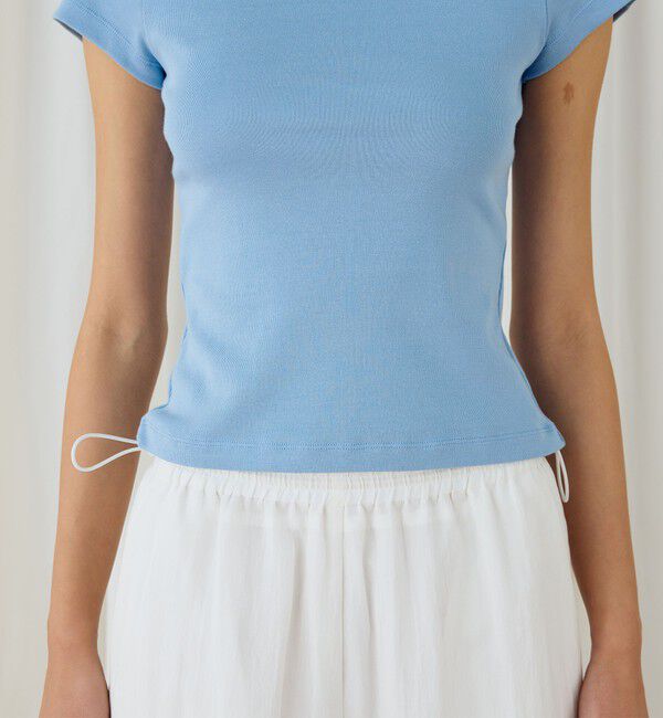 DES PRES「サーキュラーリブ ベビーTシャツ」|Tシャツ・カットソー|