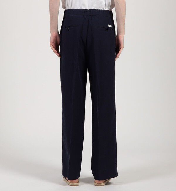 TOMORROWLAND MENS「セルロースリネン 1プリーツバレル イージーパンツ」|その他|