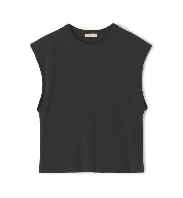 DES PRES「プレーンジャージー フレンチスリーブプルオーバー」|Tシャツ・カットソー|19 ブラック