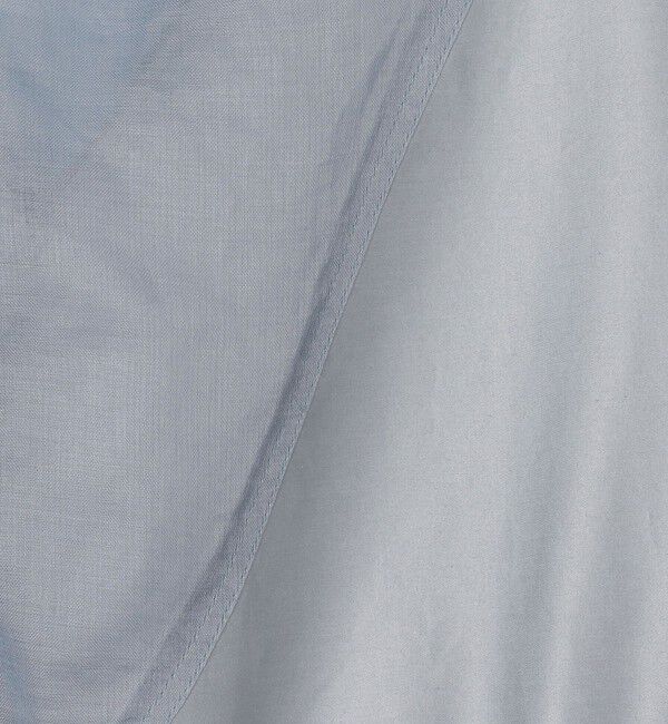 BACCA「コットンバックサテン オーガンジーコンビドレス」|ワンピース|