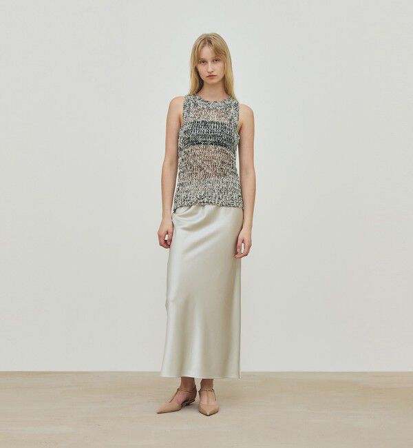 DES PRES「 ペーパーテープヤーン　タンクトップ」|ニット・セーター|