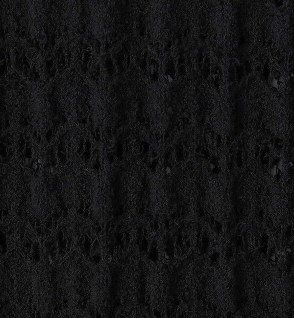 BACCA「パイルレース ノースリーブロングドレス」|ワンピース|