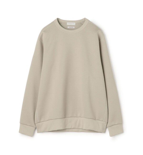 TOMORROWLAND MENS「スビンコットン ダンボール クルーネックスウェット」|スウェット・ジャージ|13 オフホワイト