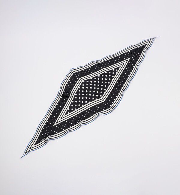 SOULEIADO「SOULEIAO シルクプリント スカーフ」|バンダナ・スカーフ|