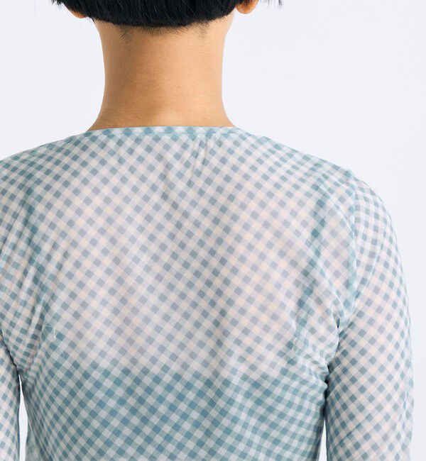 Edition「シアープリント クルーネックトップ」|Tシャツ・カットソー|